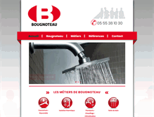 Tablet Screenshot of bougnoteau.com